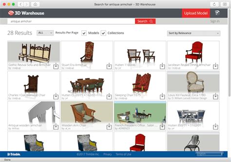 trimble 3d warehouse.